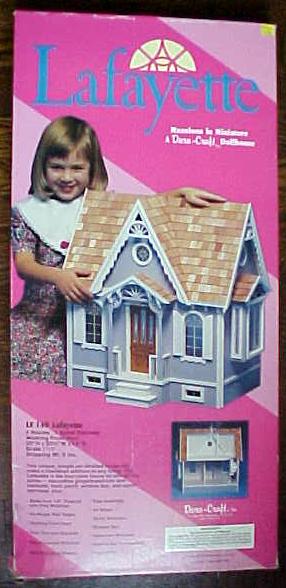 Dollhouse Victorian Cottage NIB Gingerbread