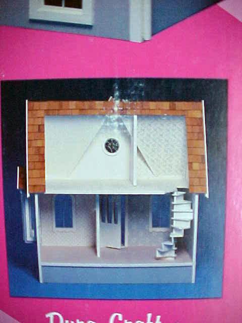 Dollhouse Victorian Cottage NIB Gingerbread