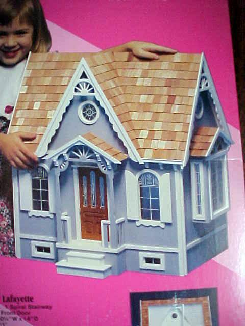 Dollhouse Victorian Cottage NIB Gingerbread
