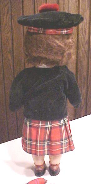 Roddy Doll England Walker 1950's HP Bagpipes