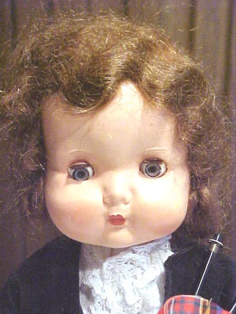 Roddy Doll England Walker 1950's HP Bagpipes
