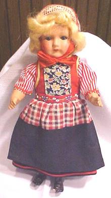 Composition Doll Ethnic Beautiful Roddy