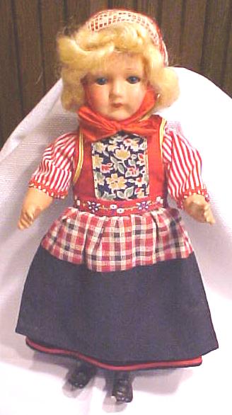 Composition Doll Ethnic Beautiful Roddy
