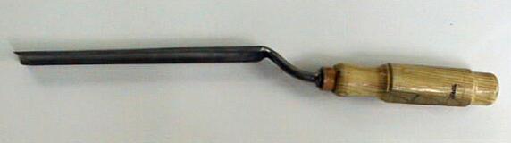 Buck Brothers Crank Neck Gouge Chisel Tanged 3/4