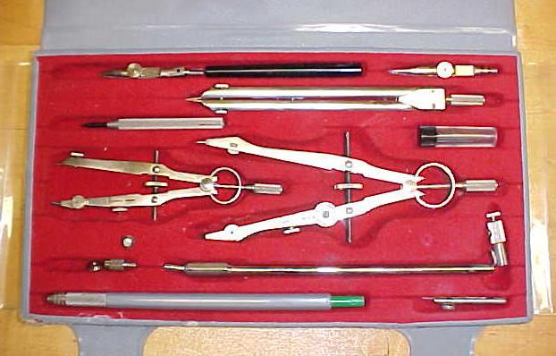 Henschel Drafting Set Drawing Divider