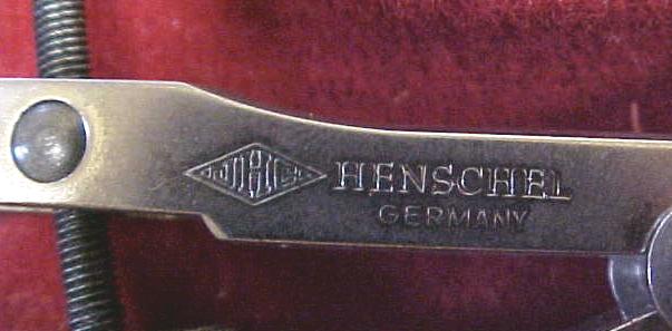Henschel Drafting Set Drawing Divider
