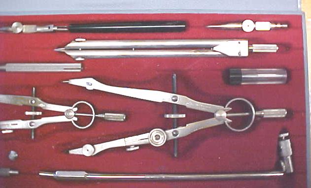 Henschel Drafting Set Drawing Divider