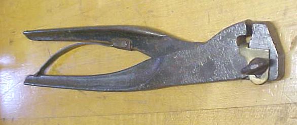 E. M. Boynton Saw Set Pliers Large Unique!
