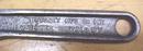 Cygnet 8 Inch Adjustable Wrench Antique