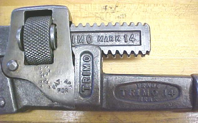 Trimont Trimo Mark 14 Pipe Wrench 12 Inch