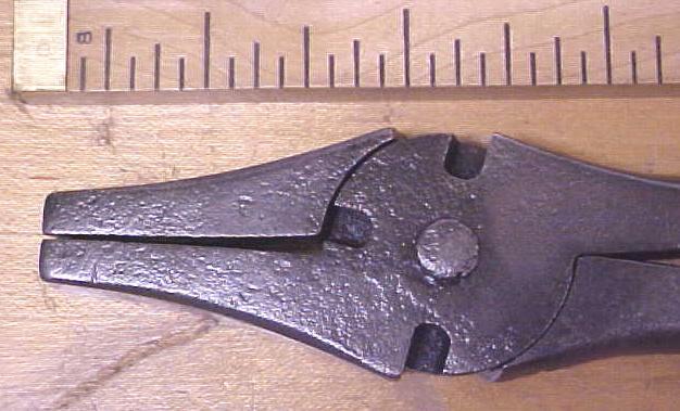 Antique Button Pliers & Wire Cutters 8 Inch