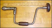 Lancaster Machine Ratchet Auger Brace 10 inch No. 1010