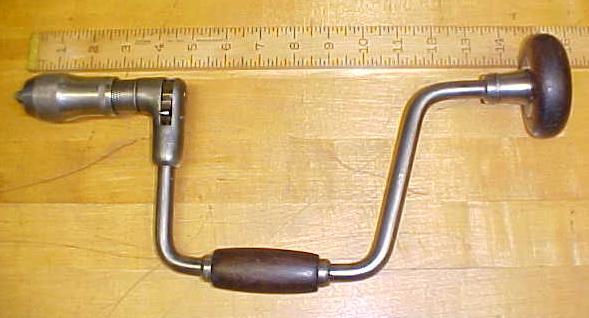 Lancaster Machine Ratchet Auger Brace 10 inch No. 1010