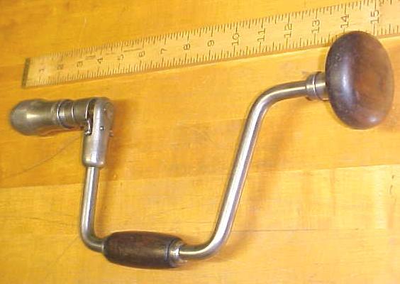 Lancaster Machine Ratchet Auger Brace 10 inch No. 1010