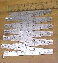 Steel 72 inch Zig-Zag Folding Rule Made in Germany