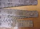 Steel 72 inch Zig-Zag Folding Rule Made in Germany