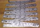 Steel 72 inch Zig-Zag Folding Rule Made in Germany