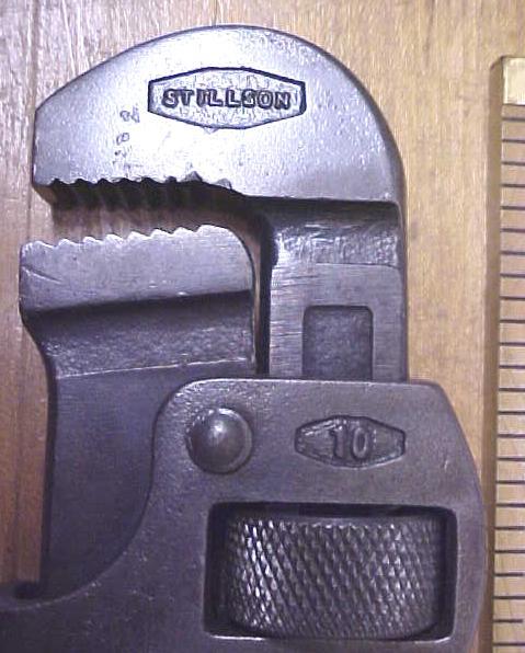 Stillson Pipe Wrench 10 inch Ridge Tool