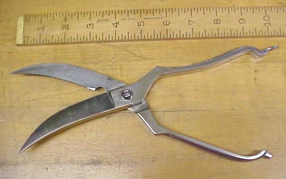 Collini Poultry Shears Scissors Italy Stainless Steel