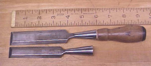 Steelcraft Socket Beveled Chisels 3/4 & 1 inch Germany