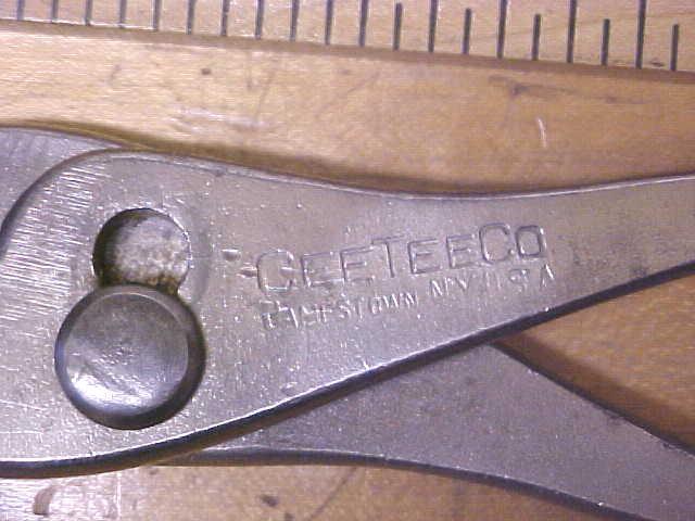 CEE TEE Slip-Joint Combination Pliers Vintage Crescent