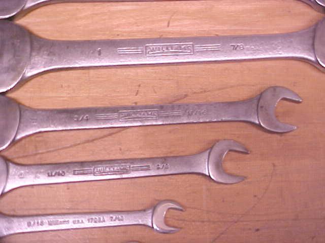 Williams SUPERRENCH Combination Wrench Set