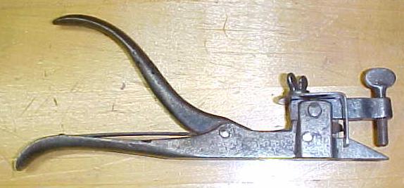 Antique Web Saw Set Pliers