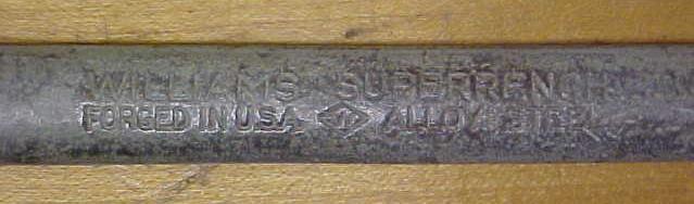 Williams SUPERRENCH Combination Box Wrench 1.0 inch