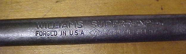 Williams SUPERRENCH Combination Box Wrench 1.0 inch