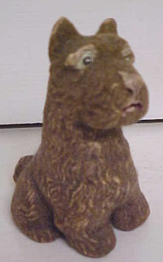 Scotty Dog Ceramic Figurine