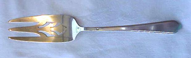 Meat Fork Holmes & Edwards Silver Plated