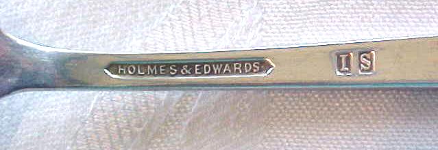 Meat Fork Holmes & Edwards Silver Plated