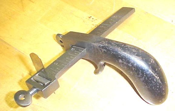 Osborne Diamond Edge Draw Leather Slitting Gauge
