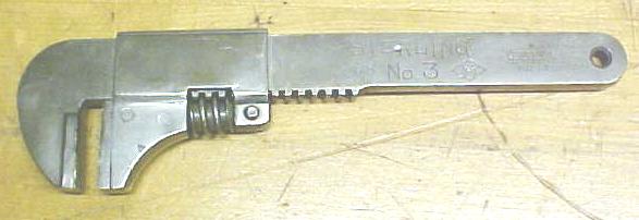 Frank Mossberg No.3 Sterling Adjustable Wrench