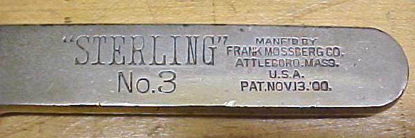 Frank Mossberg No.3 Sterling Adjustable Wrench
