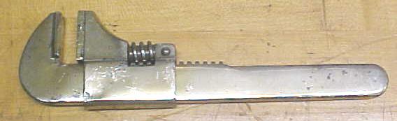 Frank Mossberg No.3 Sterling Adjustable Wrench