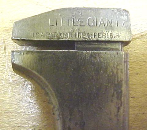 Jeralde & Lawton Little Giant Bicycle Wrench Pat. 1886