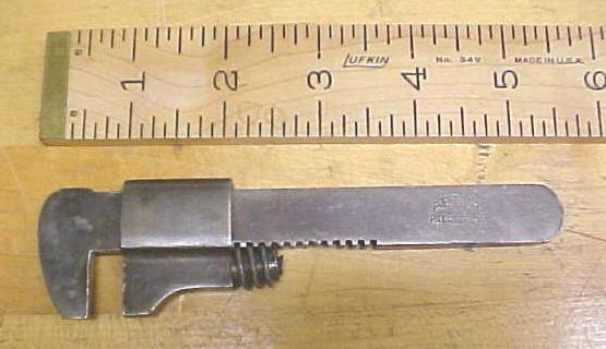 Upson & Hart Bicycle Wrench Patented 1898