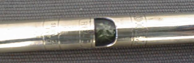 Dill Mfg. Co. Solid Brass Tire Pressure Gauge Tester Rare