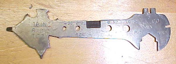 16 IN 1 Combination Radio Wrench Tool