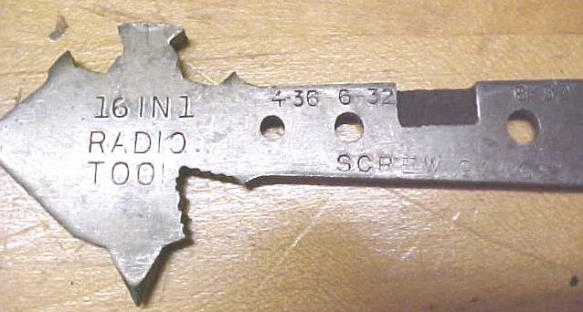 16 IN 1 Combination Radio Wrench Tool