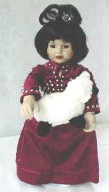Doll Out of Mama's Flock Ray Swason Porcelain
