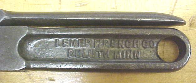 Heimbach Lever Wrench Adjustable Wrench Rare!