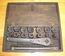 Mossberg No. 13 Socket Ratchet Wrench Socket Set + Box