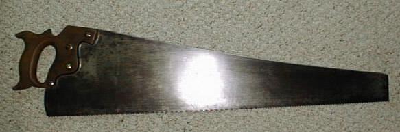 Moore Brothers Hand Saw London Steel Special Rare!