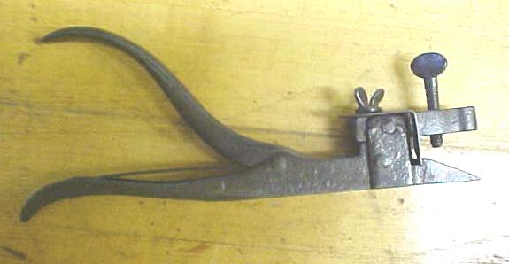Leach Saw Set Pliers 1870's