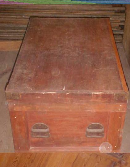 Antique Carpenters Tool Chest Box w/Drawers