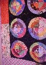 Quilt Wall Hanging Spinning Circles
