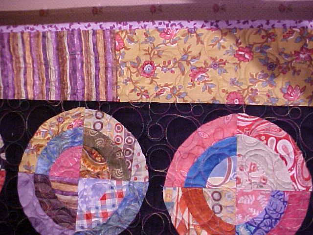 Quilt Wall Hanging Spinning Circles