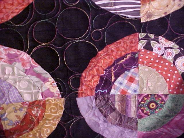 Quilt Wall Hanging Spinning Circles